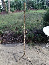 Lampadaire tripode en Laiton dans le Goût Maison Baguès