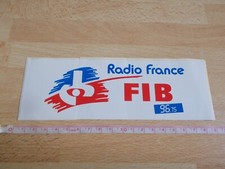 Autocollant RADIO FRANCE FIB -