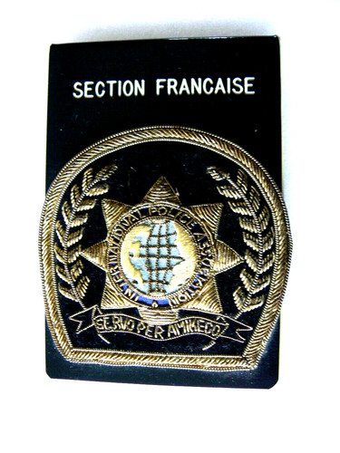 Police plaque ipa - police,