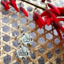 Boucles d'oreilles Tibétaines