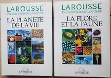 Coffret LA PLANÈTE DE LA VIE / LA FLORE ET LA FAUNE Encyclopédie de la Nature 