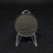 100 francs France 1957 - Cochet, TB+, sous pochette