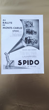 Publicité ancienne voiture huile SPIDO5 issue de magazine