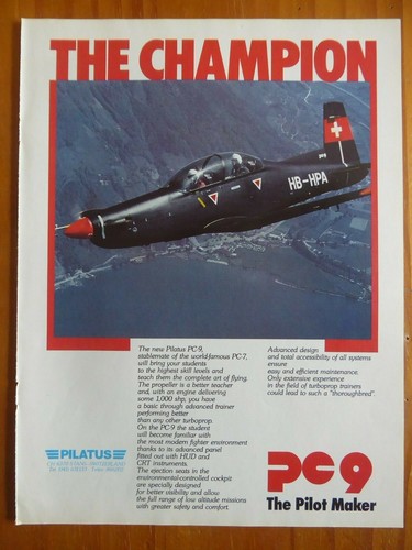 1984 pub pilatus 9 - pub, pc-9