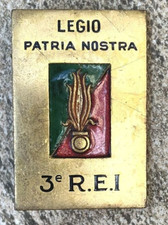 3° R.E.I, émail,Augis