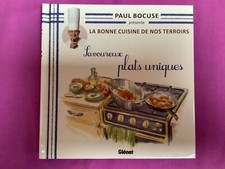 LIVRE 5 LA BONNE CUISINE DE NOS TERROIRS PAUL BOCUSE GLENAT PLATS UNIQUES 2011