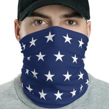 Blue American Flag Stars Adult