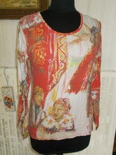 Tee shirt coton rouge stretch