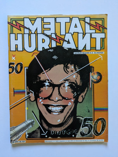 Métal hurlant 1980 - métal,