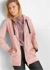 Sweat À Capuche Zippé Long