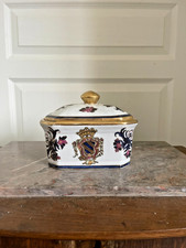 Ancien Pot Boîte Bijoux