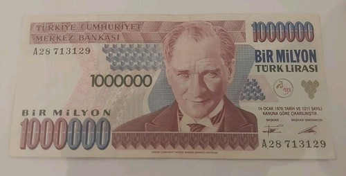 Billet turquie bir - turquie, mylion