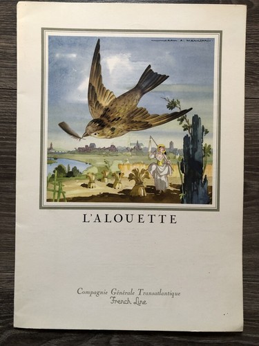 Paquebot liberté menu - paquebot,