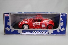 LJ754 ANSON 30395 1/18 1:18 Voiture Renault Sport Spider WRC Babybel 16 rouge
