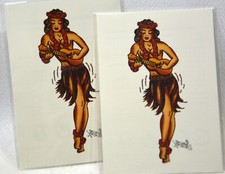 SAILOR JERRY RHUM  2 stickers tatoo  6.5 cm env