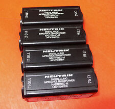 1 Neutrik NADITBNC M adaptateur XLR MALE - BNC