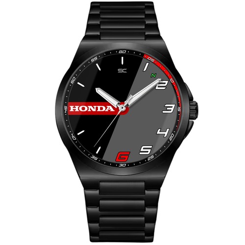 Montre poignet noire - de,