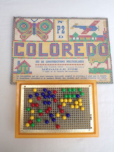 Pièces jeu coloredo - jeu,