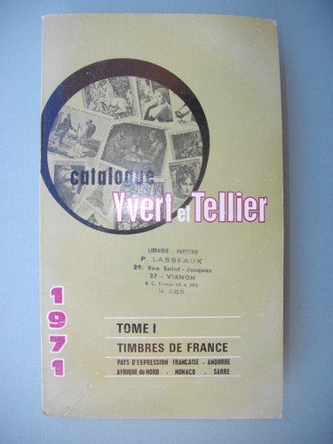 Ancien catalogue yvert - ancien,