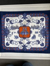 Tapis de déjeuner HERMES bleu
