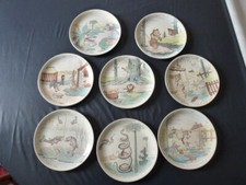 8 Assiettes Sarreguemines