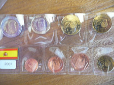 Série 8 pièces  ESPAGNE 2007 -- 1ct à 2€