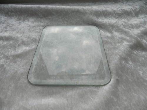 Ancien verre biseauté - , pour