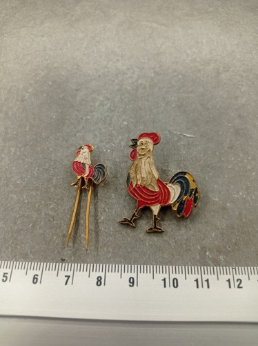 Lot insignes coq - insignes, francais