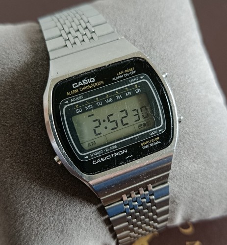 Casio casiotron vintage lcd - vintage,