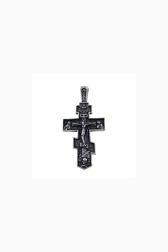 Pendentif croix orthodoxe avec