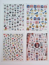Disney cartoons nail art - cartoons,,