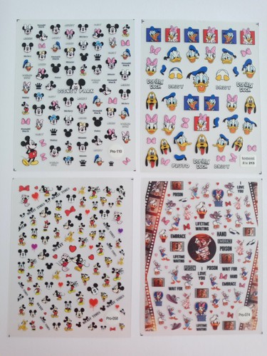Disney cartoons nail - disney, art