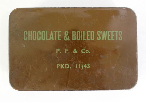Boite ration anglaise - boite, de