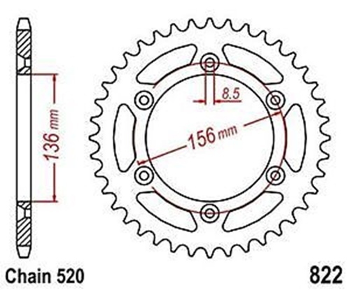 Roue chaîne dents - roue,
