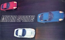 Catalogue brochure Matra Jet 5 / 6 1966 France