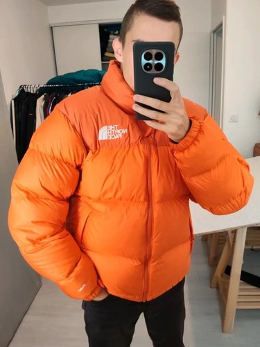 Doudoune homme orange the - orange,