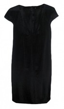 JOLIE ROBE TARA JARMON 100% SOIE COULEUR NOIRE 