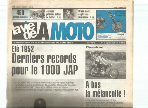 Vie moto n 166 - de, n°166