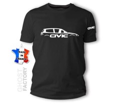 T-Shirt Honda civic eg5 eg4 noire JAPAN