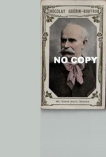 Chromo  GUERIN-BOUTRON - Personnages célèbres :  ERNEST REYER Musicien