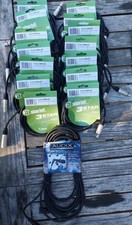 Lot câbles micro xlr 3m - 15,