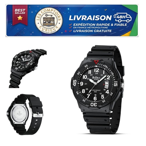 Montre homme hanposh r009 - montre,