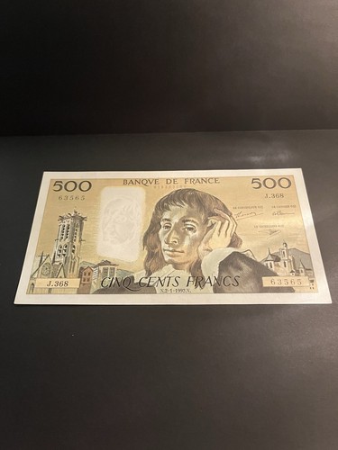 Billet 500 francs - billet,