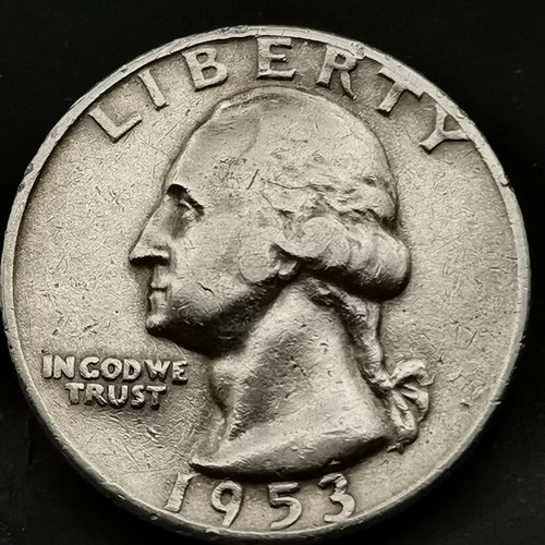 Washington quarter dollar 1953 - washington,