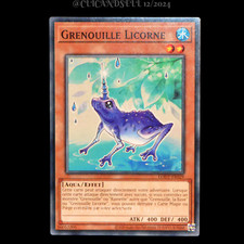 carte YU-GI-OH! Grenouille Licorne : LODT-FR029 C