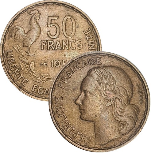 France francs guiraud - france, 50