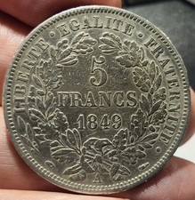 FRANCE  5 Francs Argent