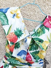 Robe vintage 80 grand col