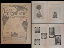 L'ART DECORATIF JUIN 1901-