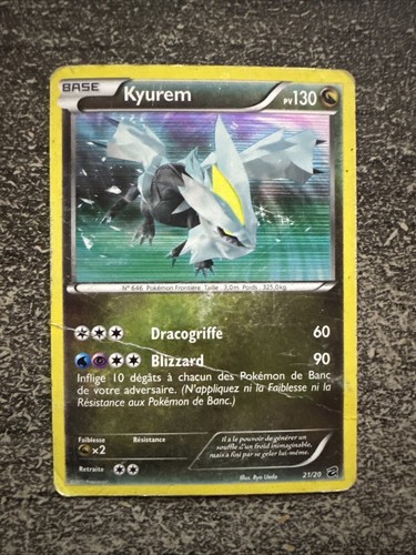 Kyurem holo pokémon 21 20 - kyurem,